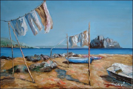 Panni alla brezza marina 